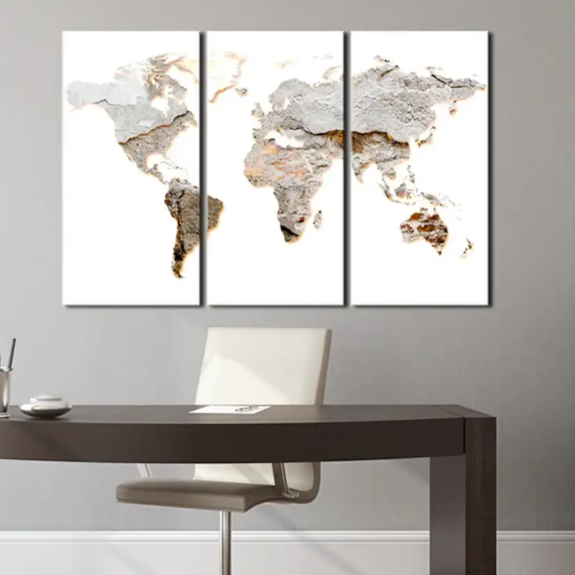 Tavla Arkiio Concrete Continents