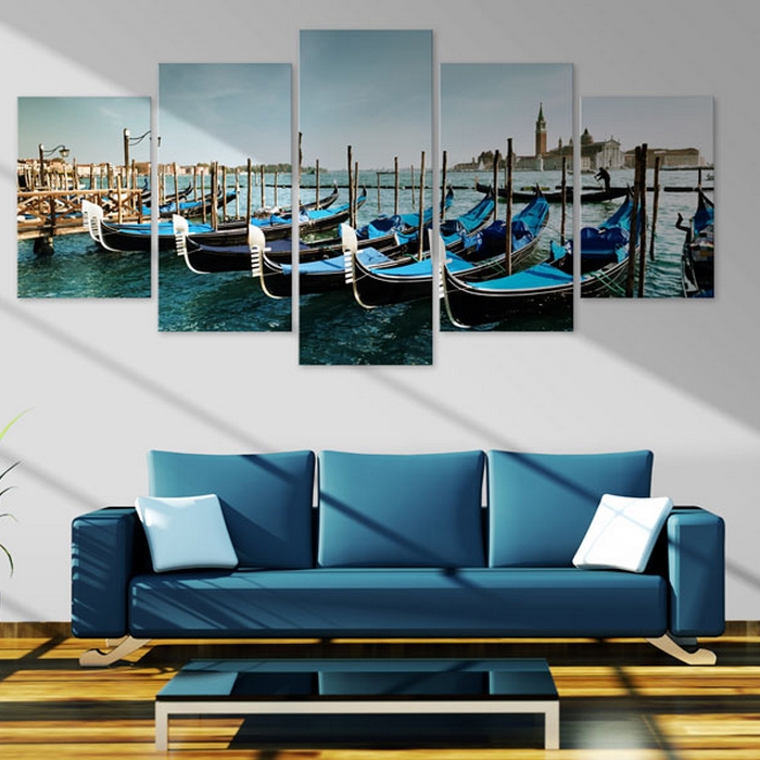 Tavla Arkiio A Canal In Venice