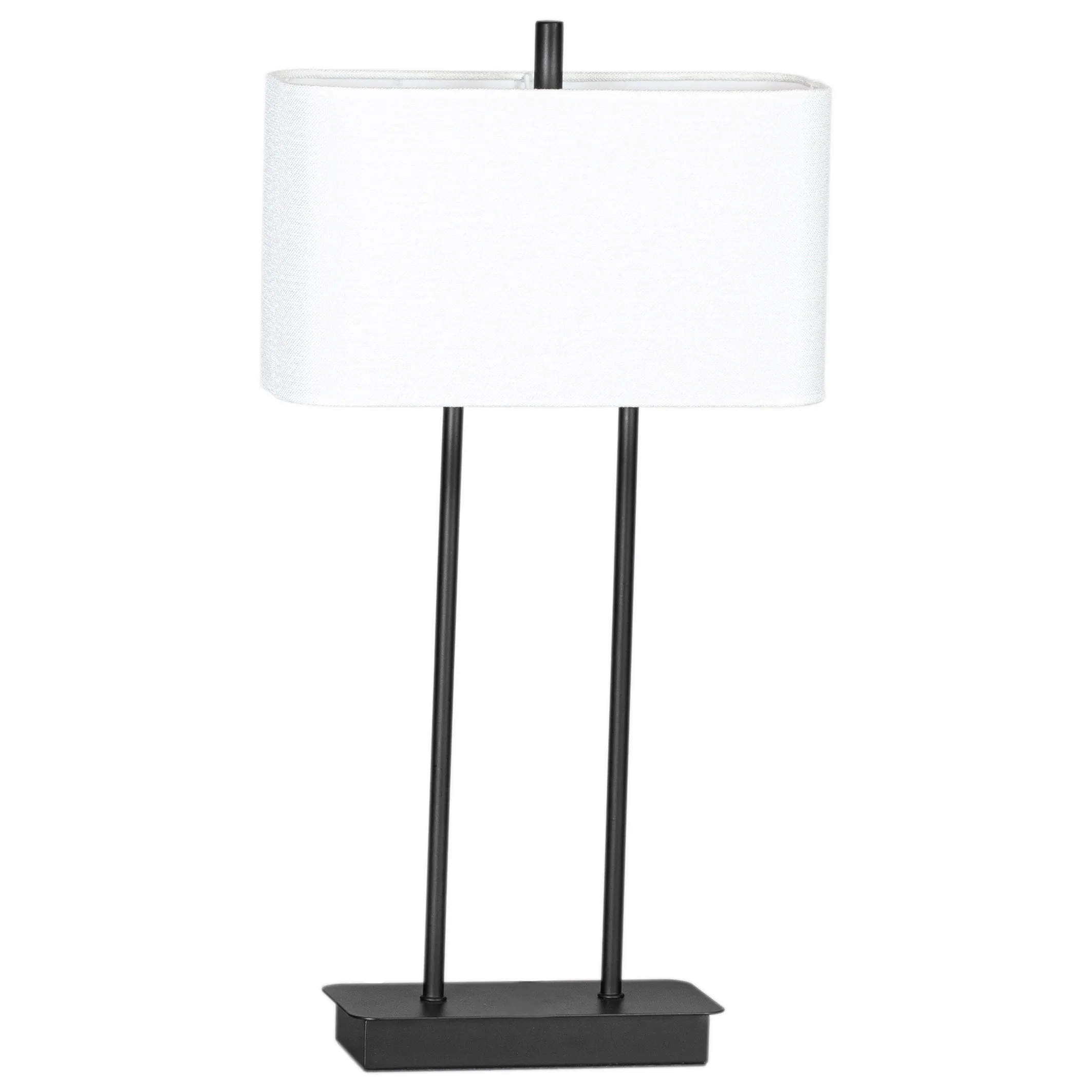 Bordslampa By Rydéns Luton H56 cm Svart/Vit