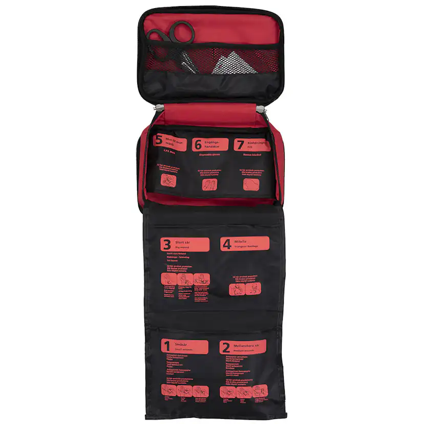 Första Hjälpen-väska Nexa Mellan 62 delar