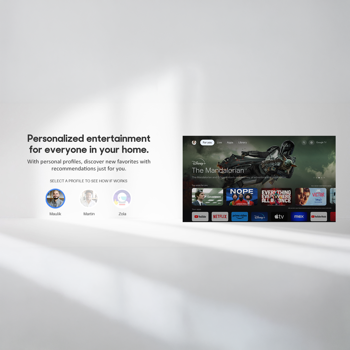Utomhus TV Sylvox Pergola Pro 2.0 55tum