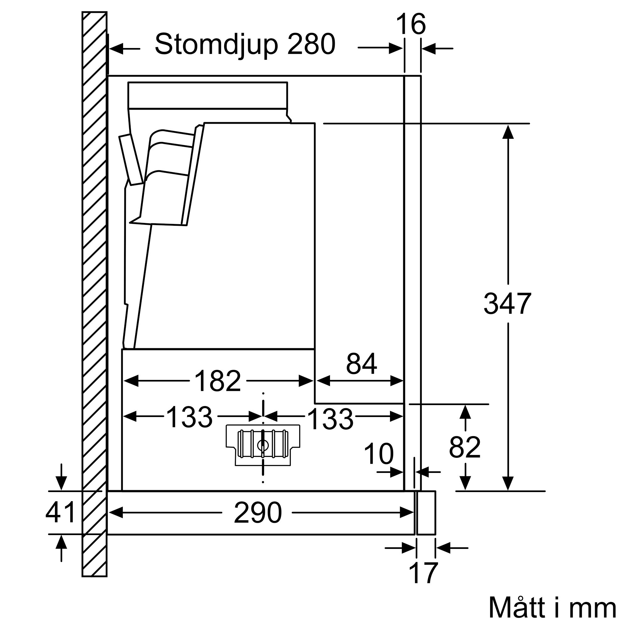 Köksfläkt Bosch DFS067A51