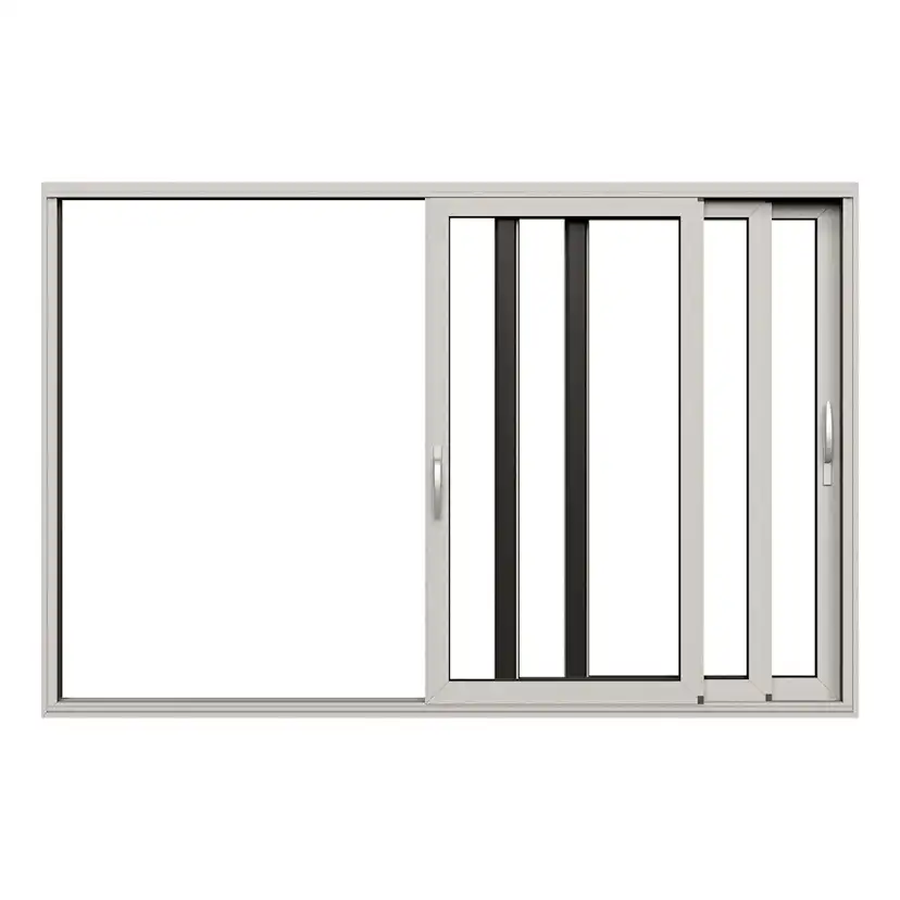 Skjutdörr NorDan HelAlu Aluminium 3-Delad Trippelspår
