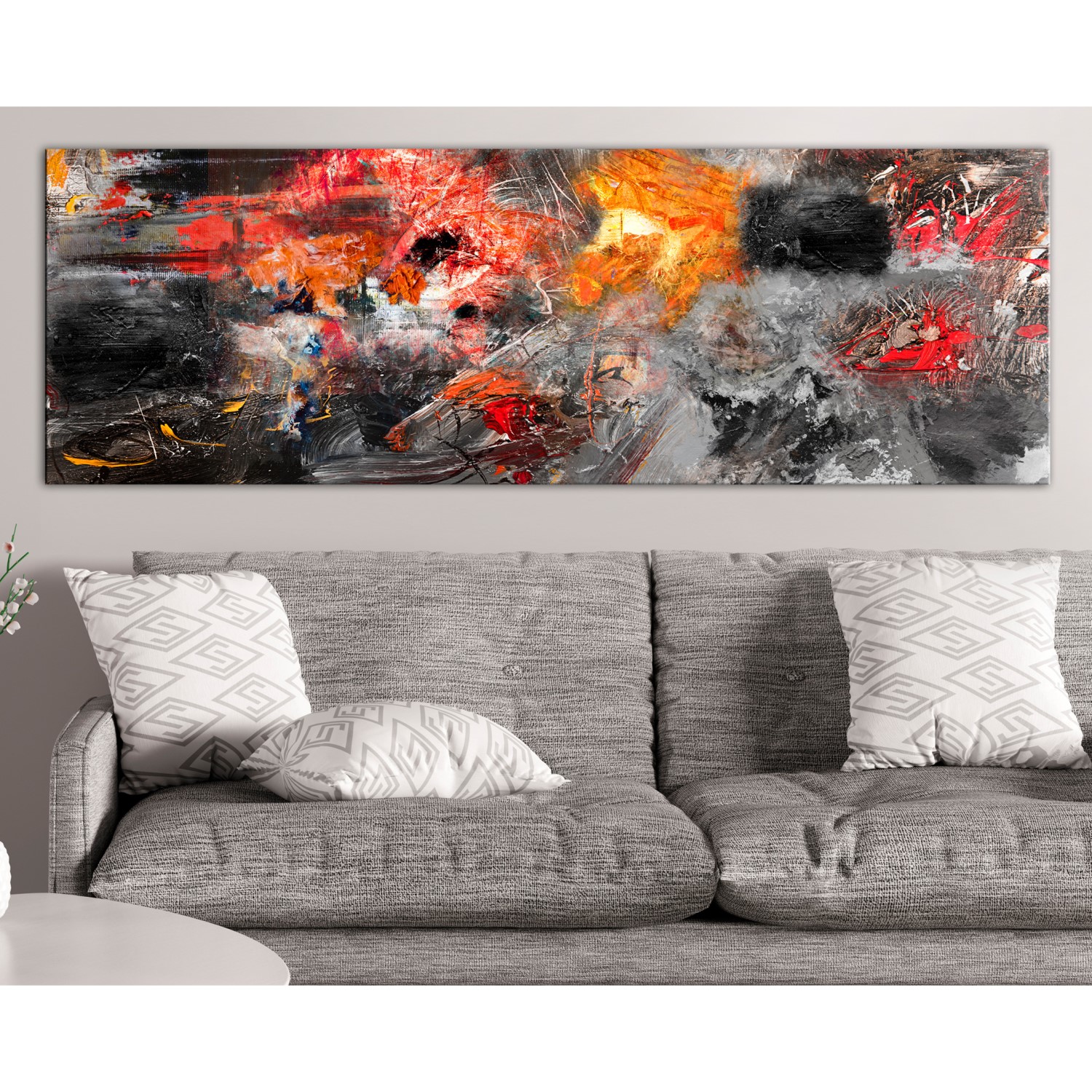 Tavla - Bloody Battle 120x40 120x40 cm