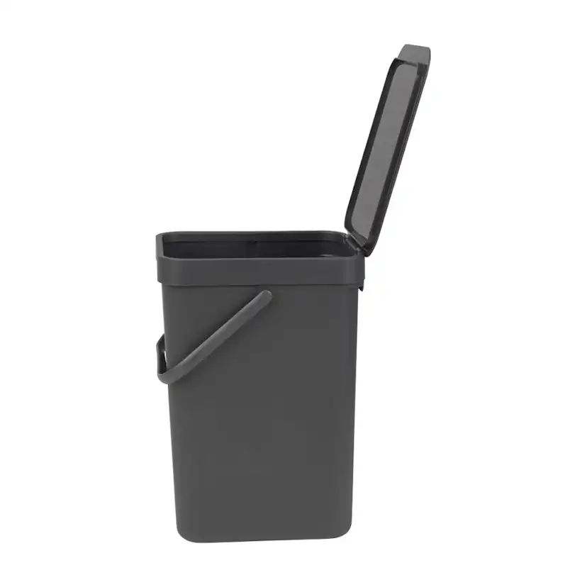 Papperskorg Brabantia SORT & GO 12 L Anthracite Färg: Anthracite, Volym: 12 l