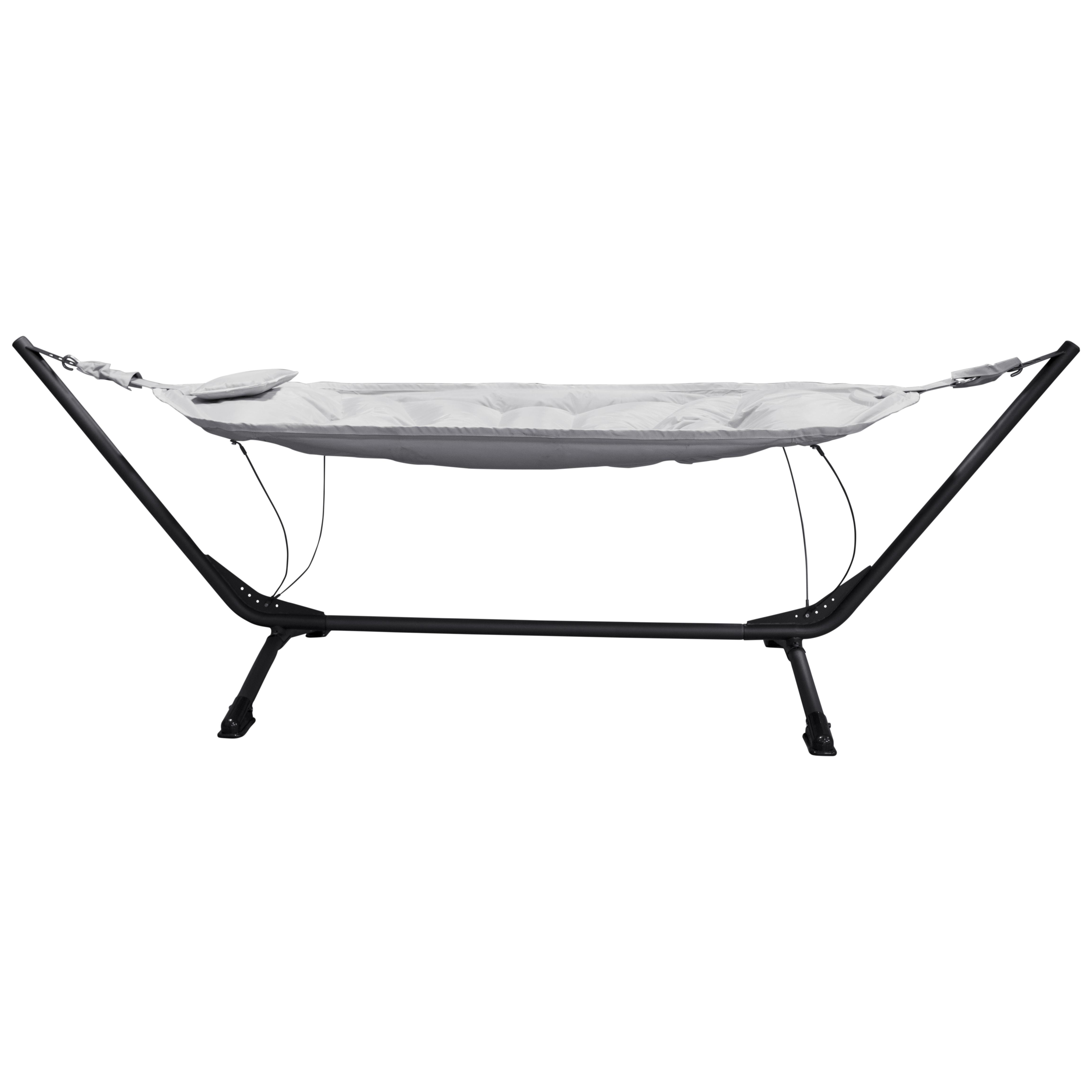 Niño - Hammock - Beige Fabric / black Frame Svart/Beige