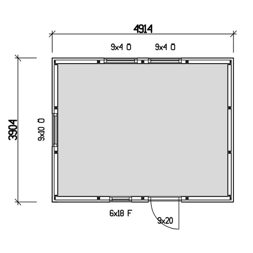 Attefallshus Vibostugan Njuta Funkis 20-1