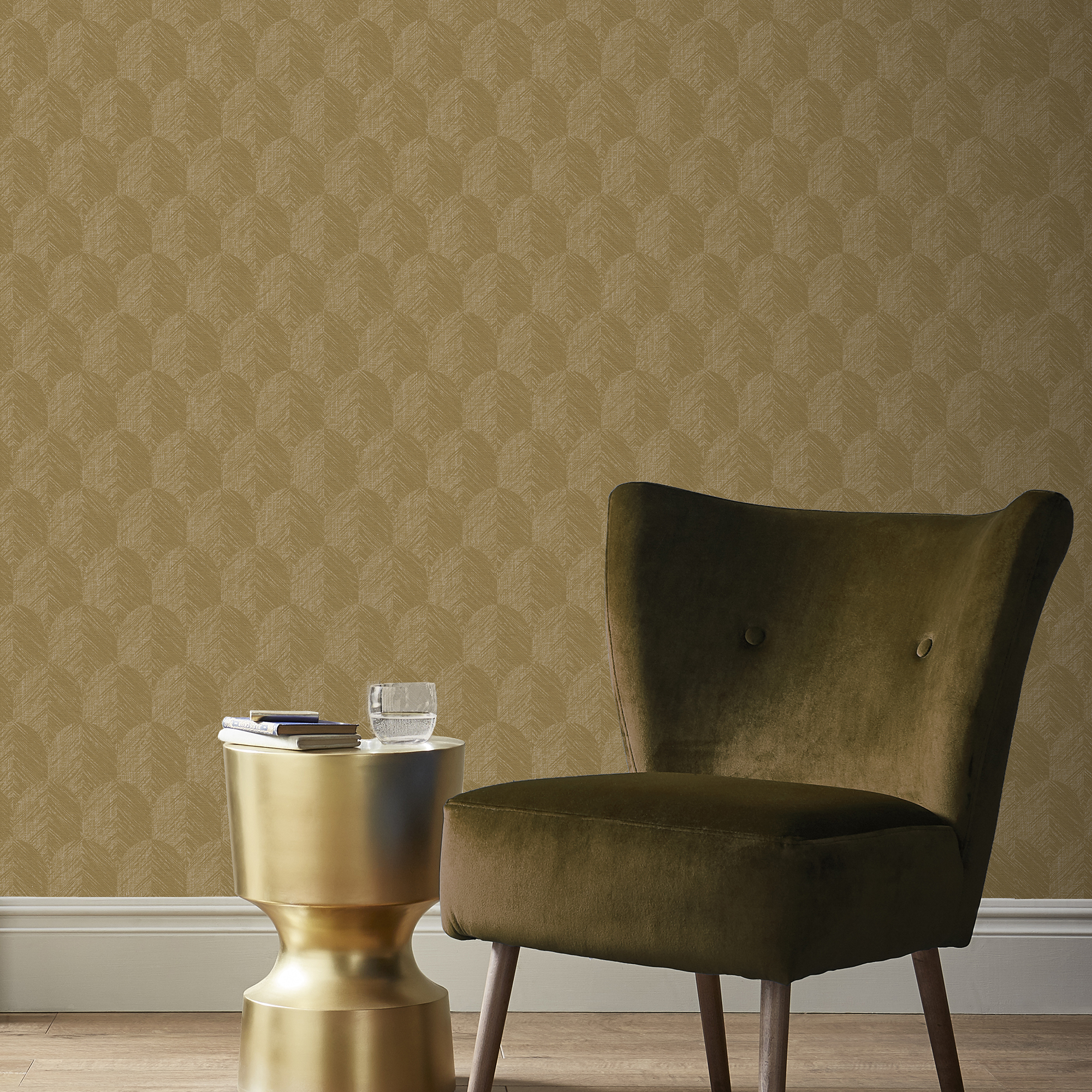 Tapet Superfresco Easy Romee Warm Guld 120983