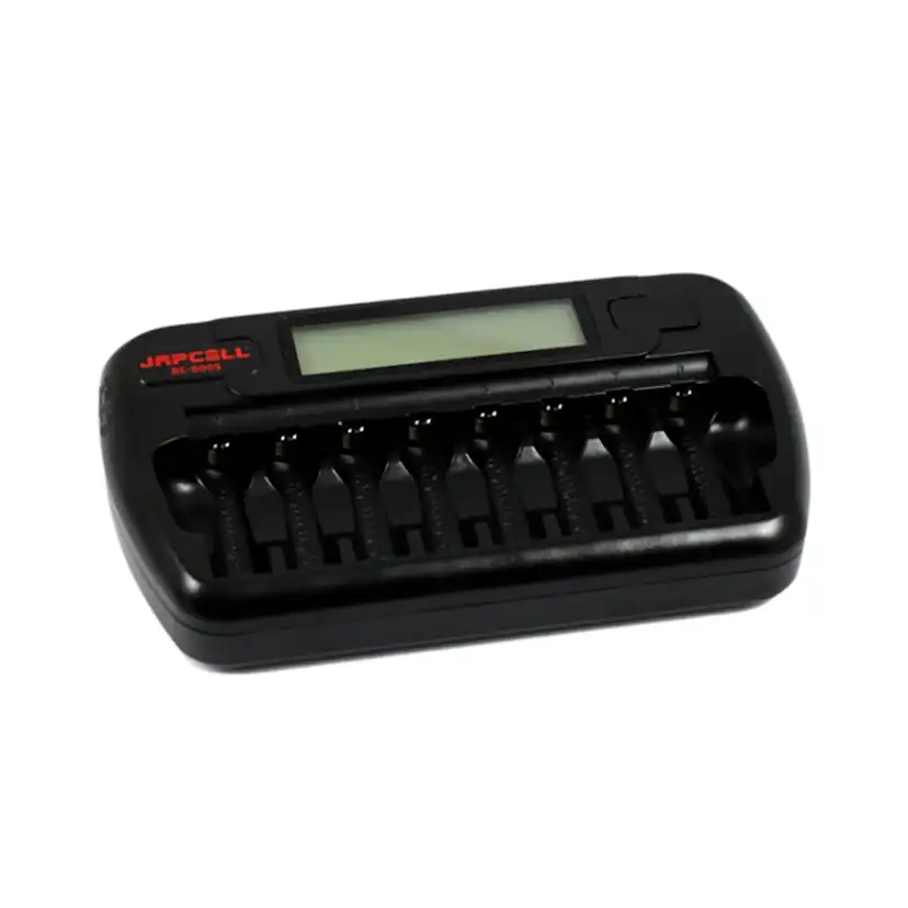 Batteriladdare Japcell BC-800S Med LCD-display För AA/AAA-batterier