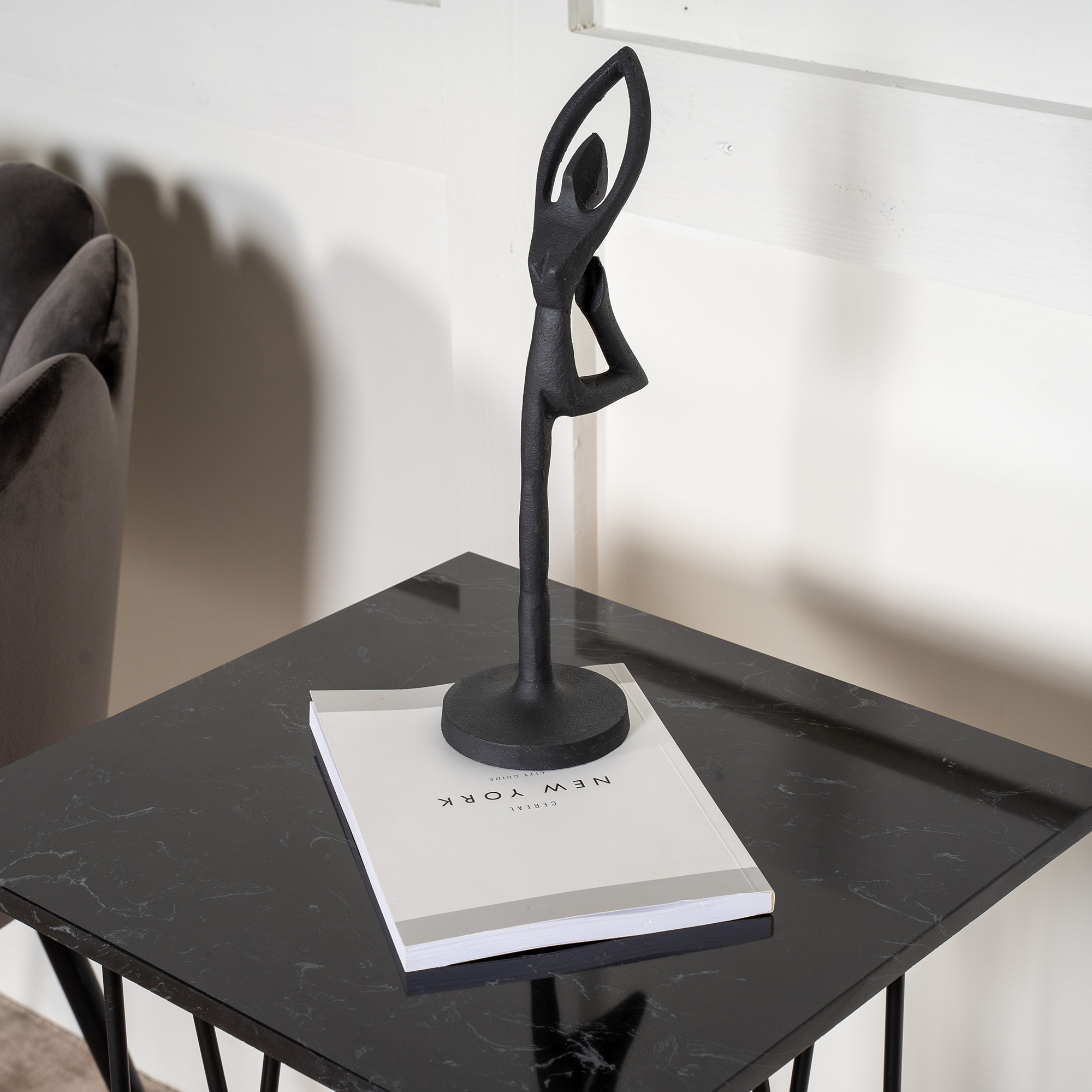 Sidobord furniture/fashion Stone 40 cm