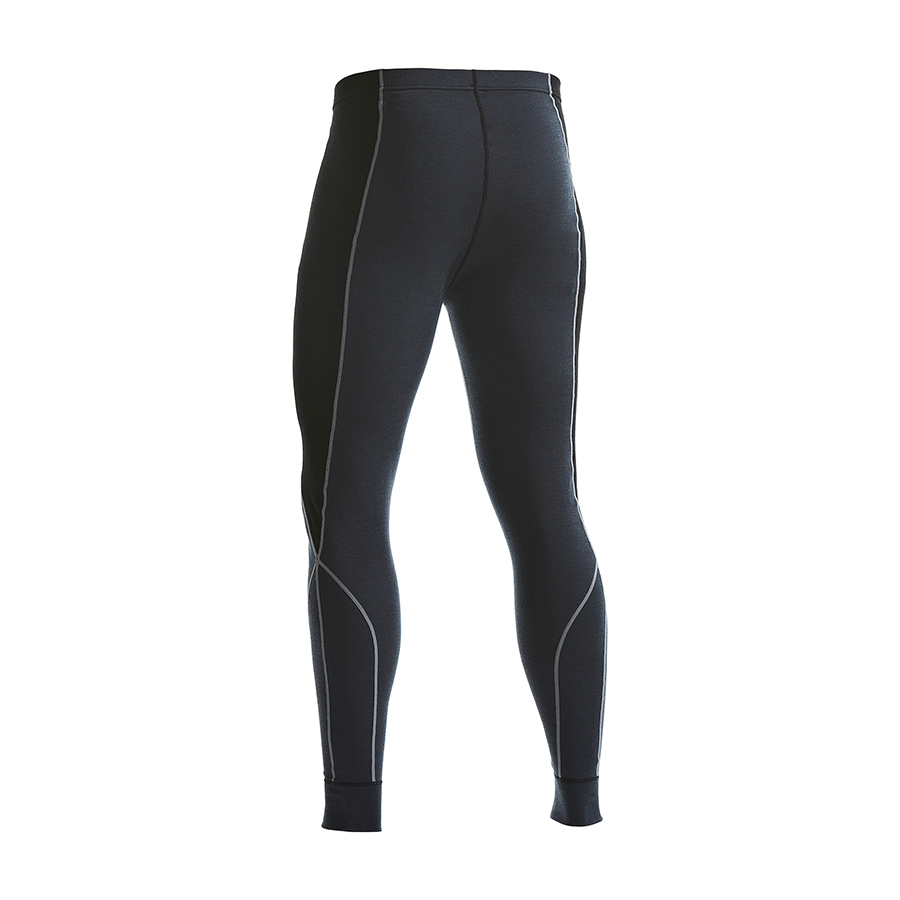 WARM 100% MERINO Long Johns Grå/Svart S Storlek: S, Grå