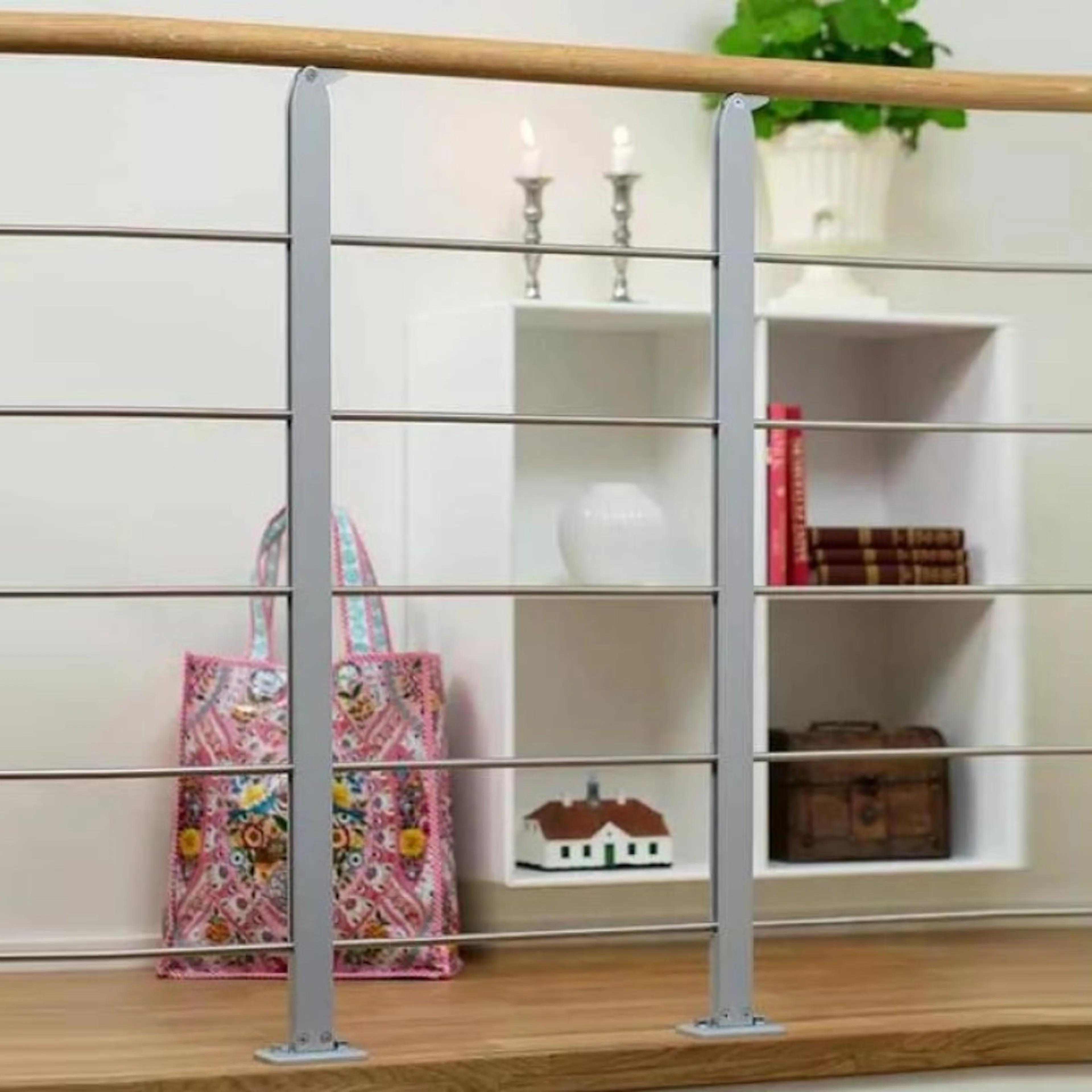 Skyddsräcke Dolle Design Ek Vit Oljad Förlängning