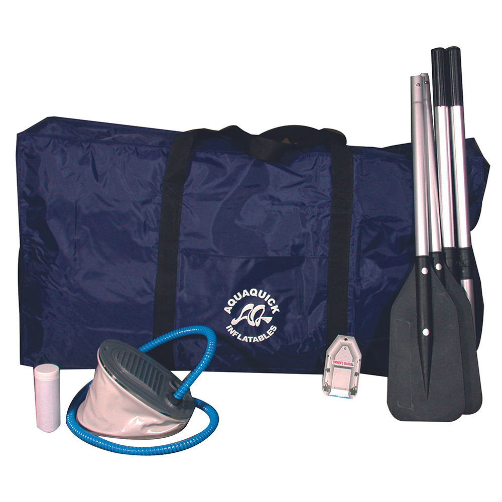 Gummibåt Aquaquick Air floor V-köl