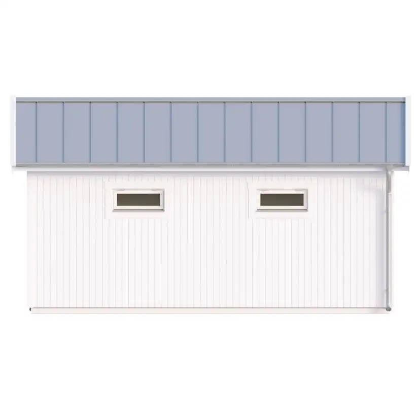 Attefallshus Vibostugan Njuta 25-1 24,3 m² Trähus med Sadeltak