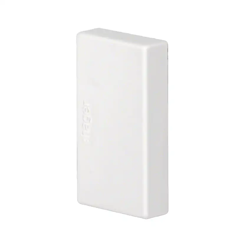 Ändstycke till Matarkanal Hager LF/LFH Flexibel 20 x 35 mm Halogenfri Vit RAL 9016