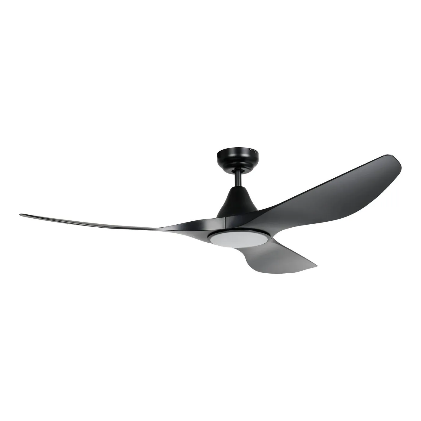 Takfläkt med Lampa Eglo Portsea Svart-Matt