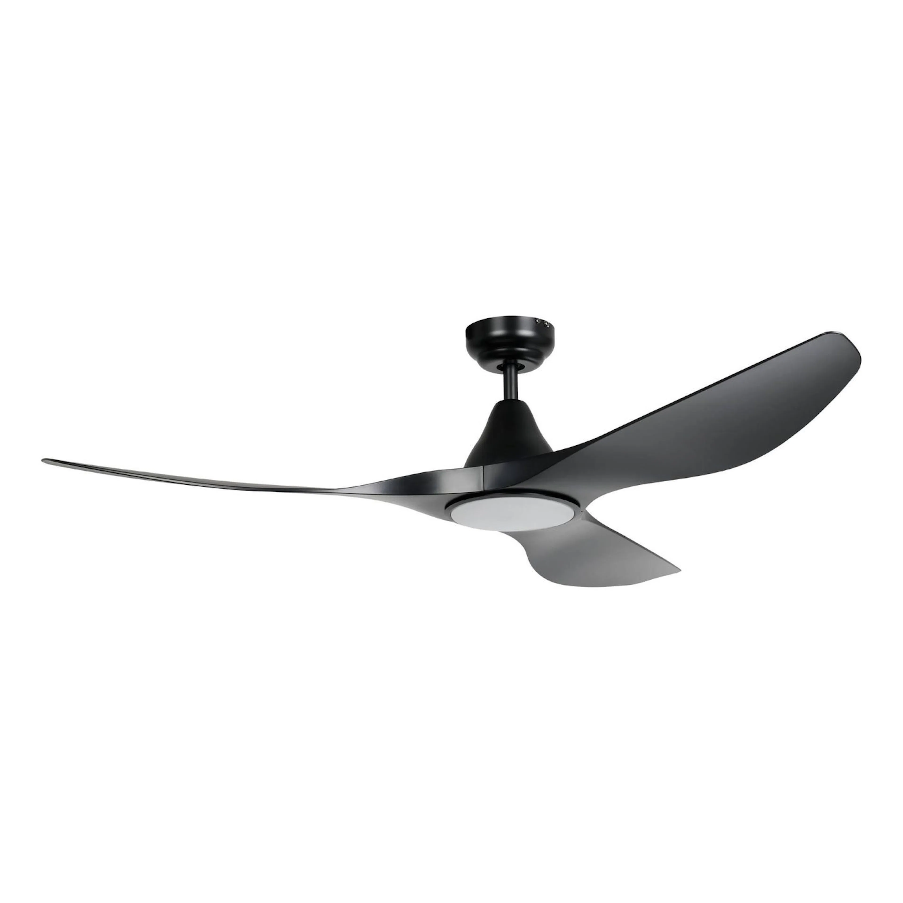 Takfläkt med Lampa Eglo Portsea Svart-Matt