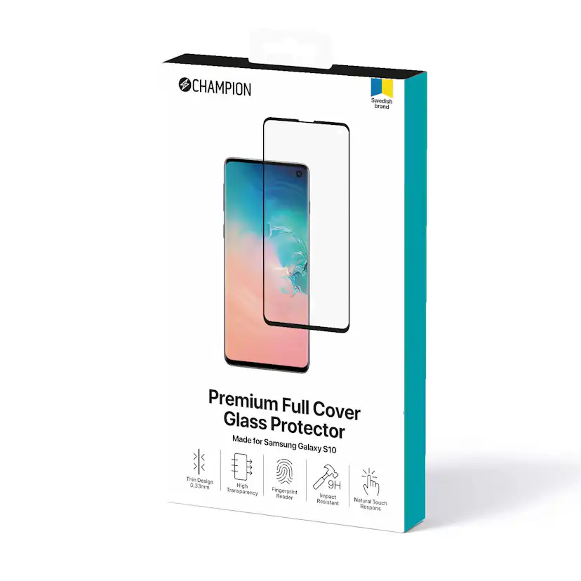 Skärmskydd Champion Glas Galaxy S10