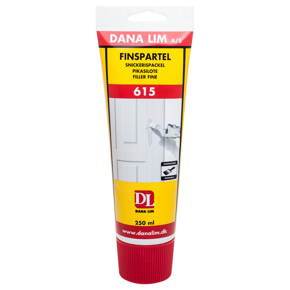 Snickerispackel Danalim 615 Dana Vit Akryl 250 ml
