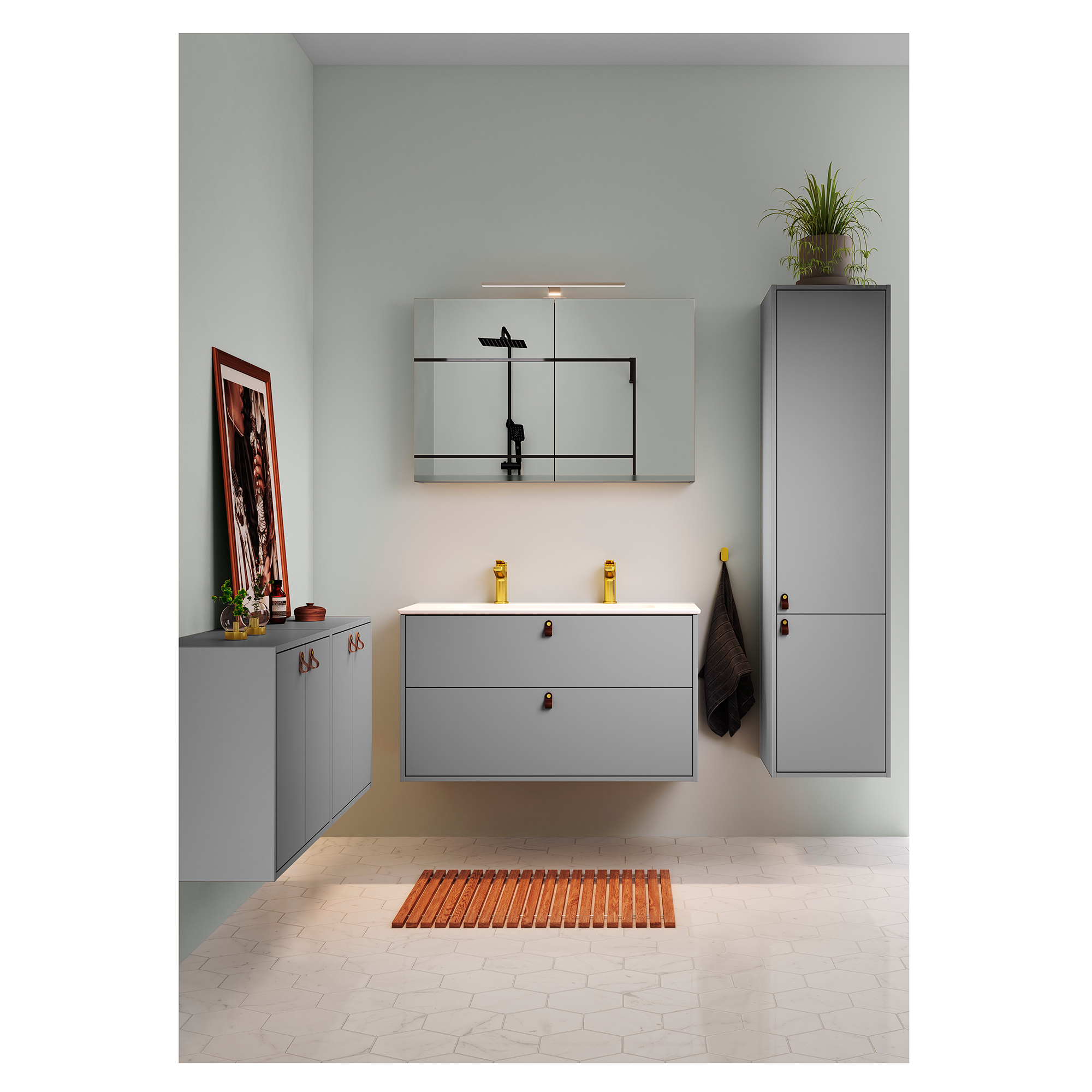 Tvättställsskåp Gustavsberg Artic 120 cm