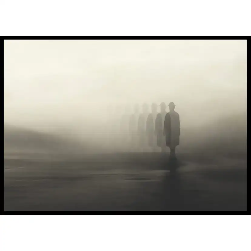 Poster Gallerix Disappearing Into The Fog