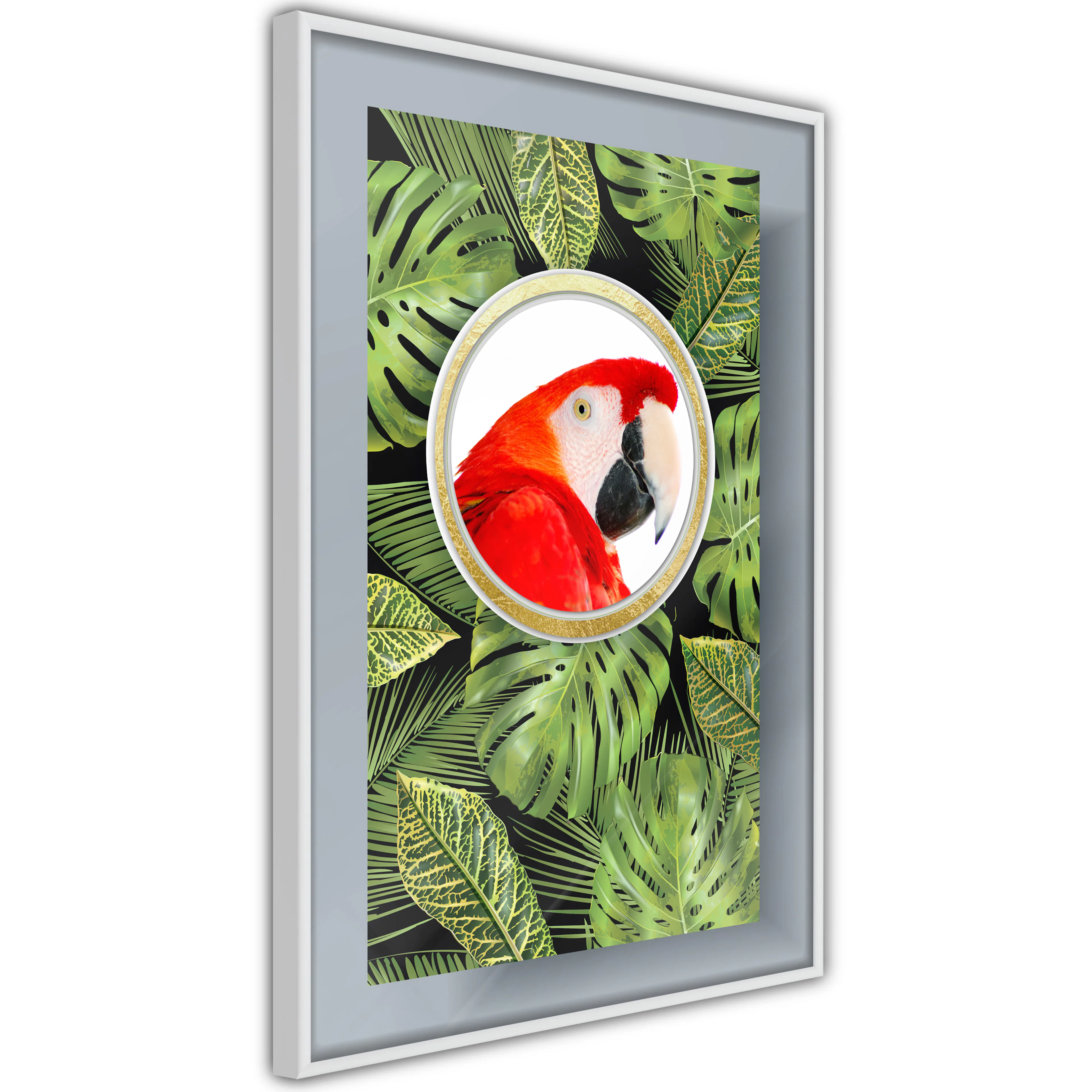 Poster Artgeist Affisch Parrot In The Jungle