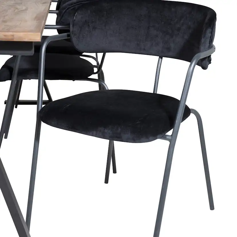 Matgrupp Venture Home Jane med 6 Aris Stolar