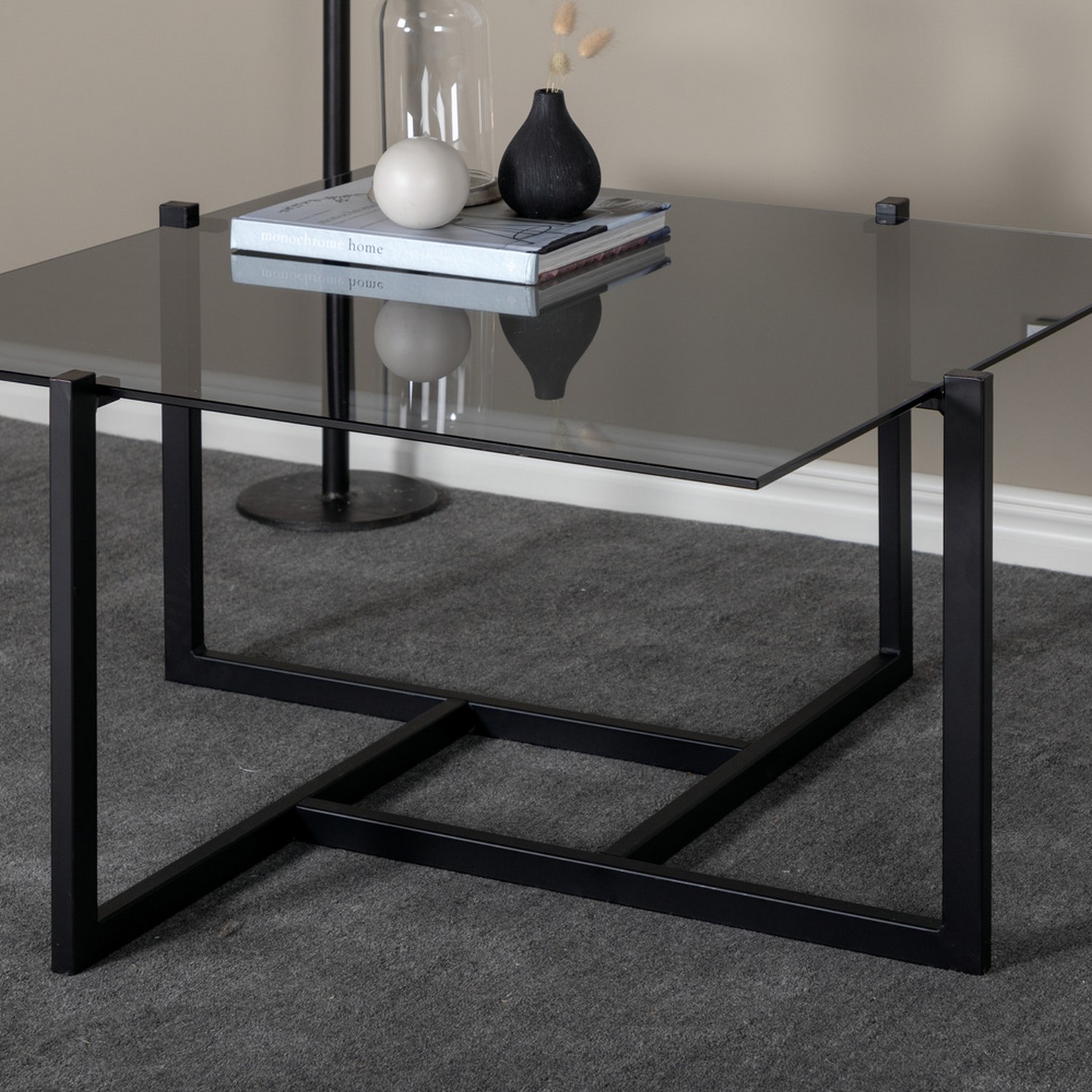 Soffbord Venture Home Hybrid med Glasskiva