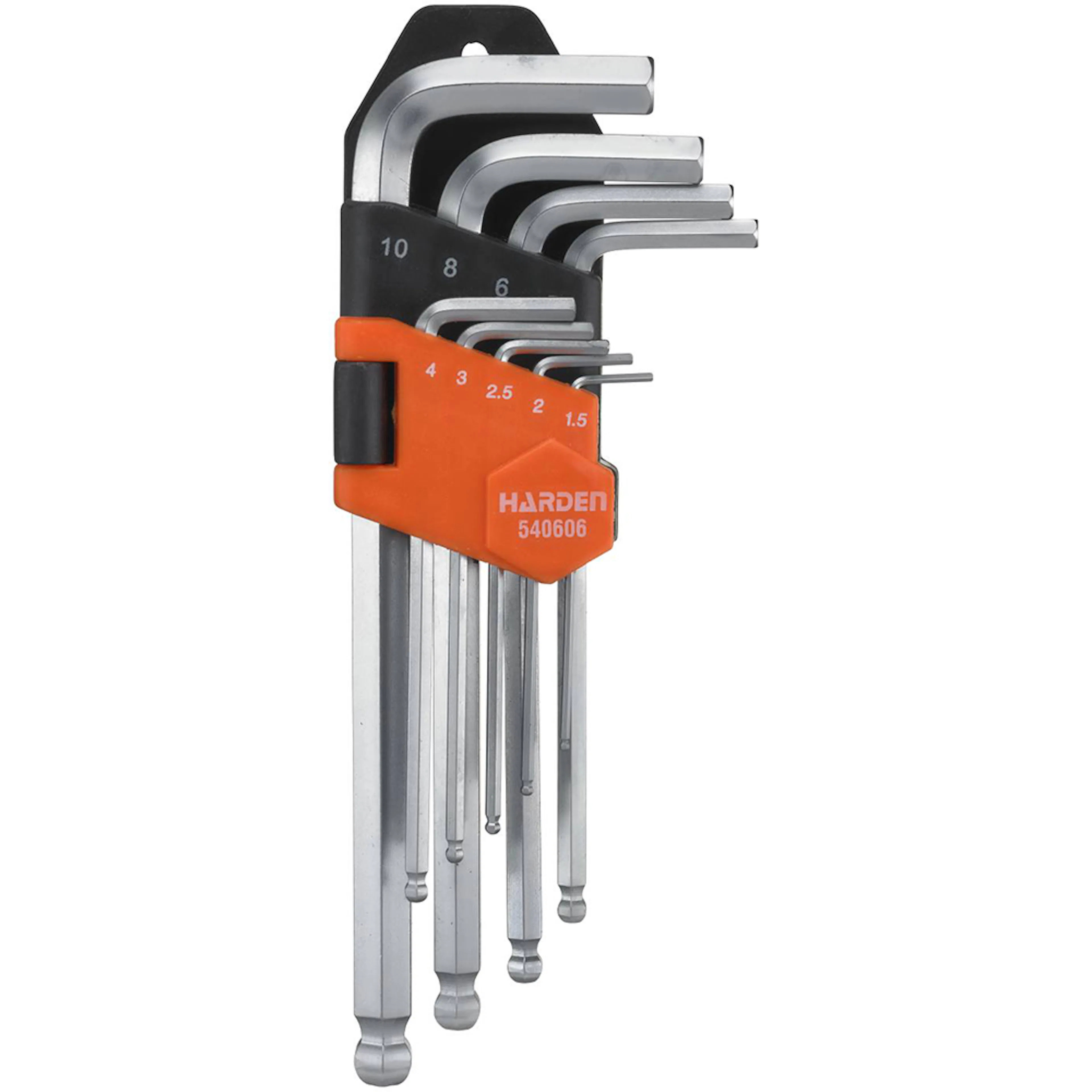 Sexkantnyckelsats Harden mm