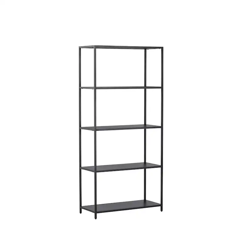 Hylla Venture Home Montevideo Stående Förvaringsmöbel med Hyllplan i Svart Stål