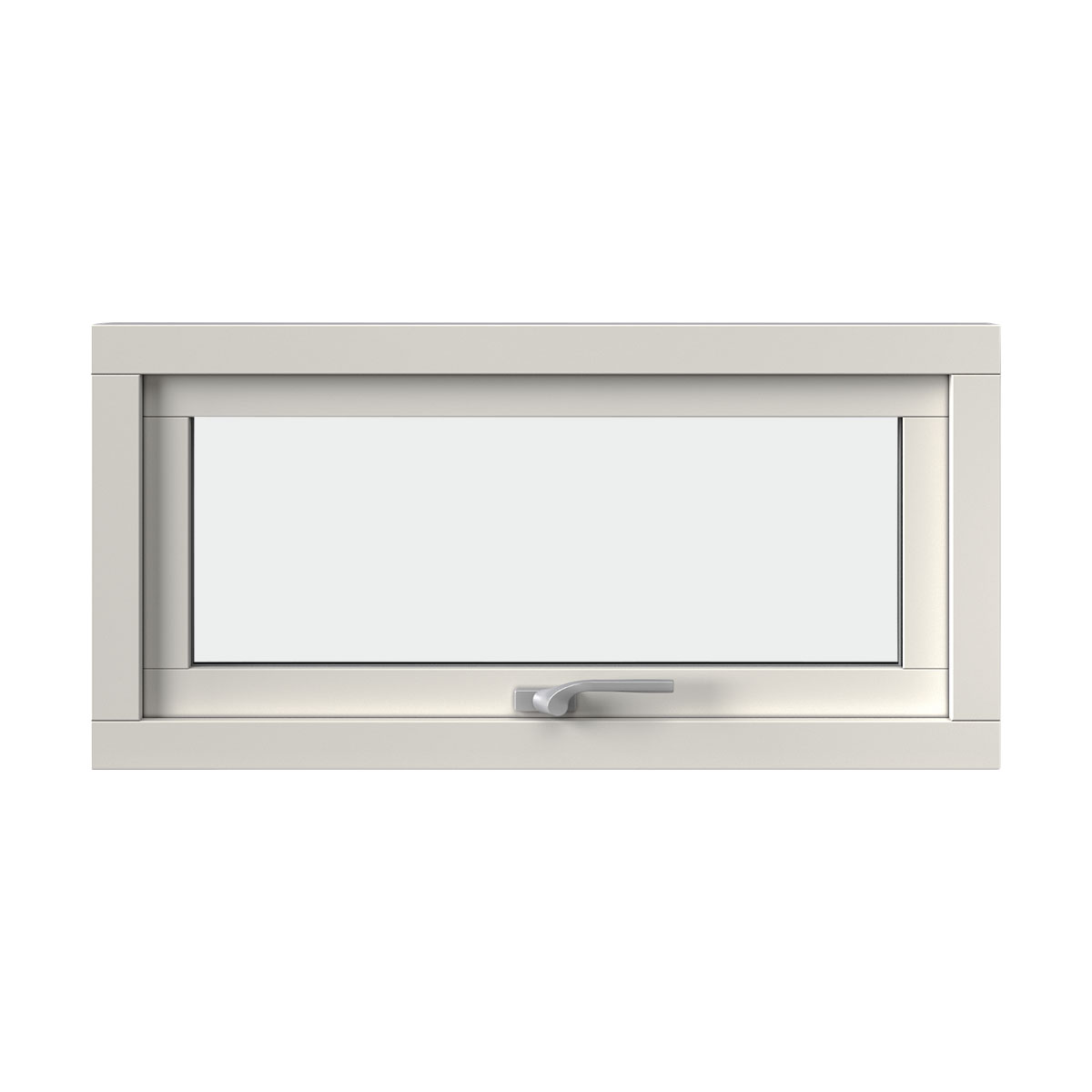 Överkantshängt Fönster Elitfönster 3-Glas Original Aluminium