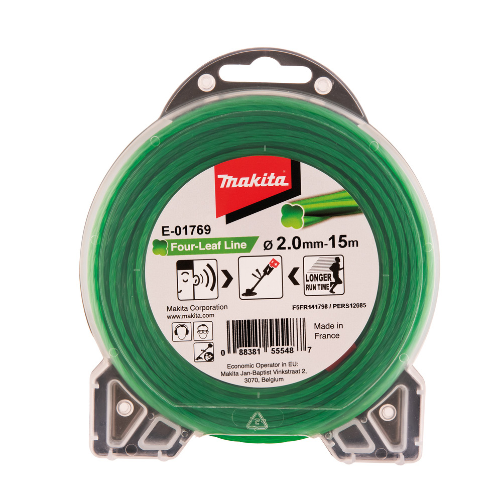 Trimmertråd Makita E-01769 Fyrklöver