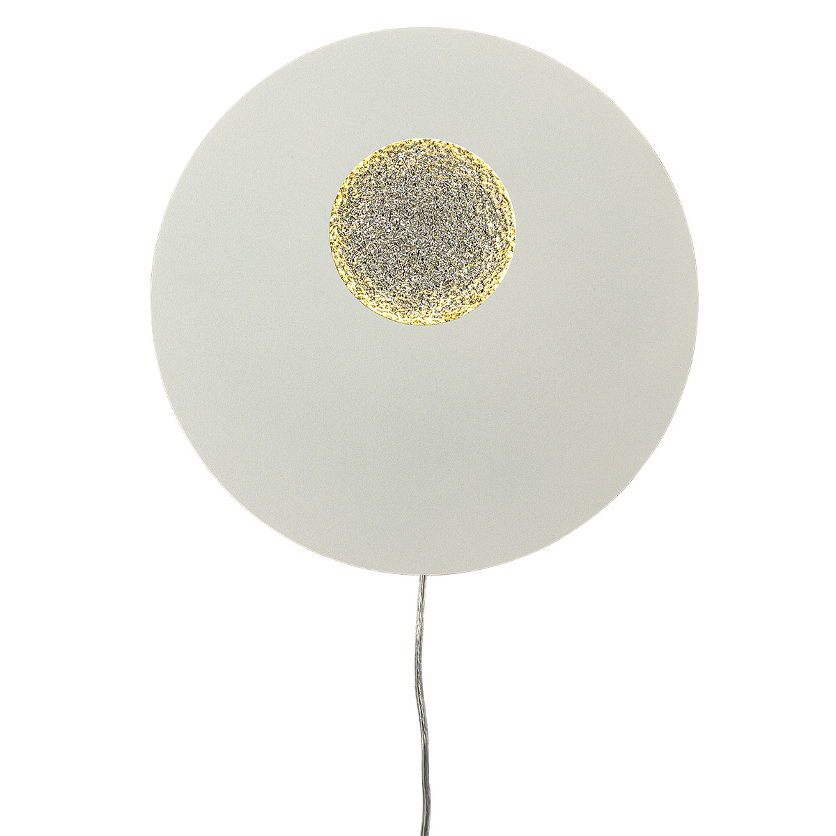 PLANET vägglampa vit/silver Vit/Silver