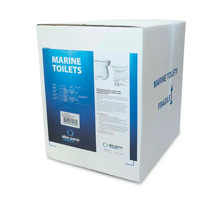 Marin Toalett Albin Group Marine Silent Premium Low 12V