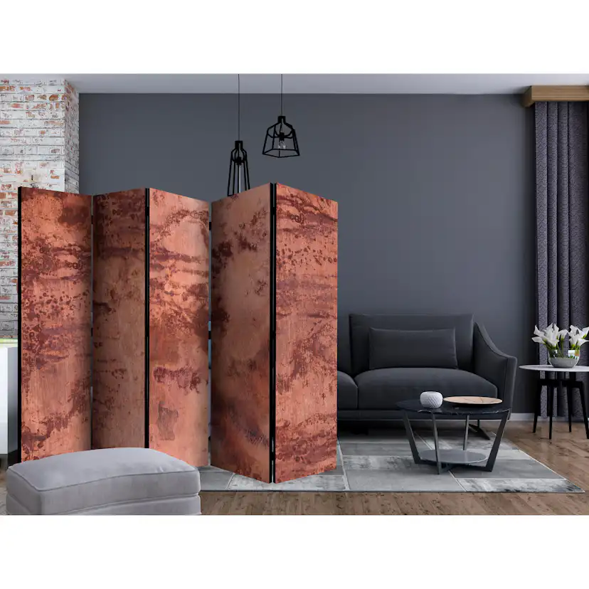 Rumsavdelare Arkiio Red Metal Sheet II 225x172 cm
