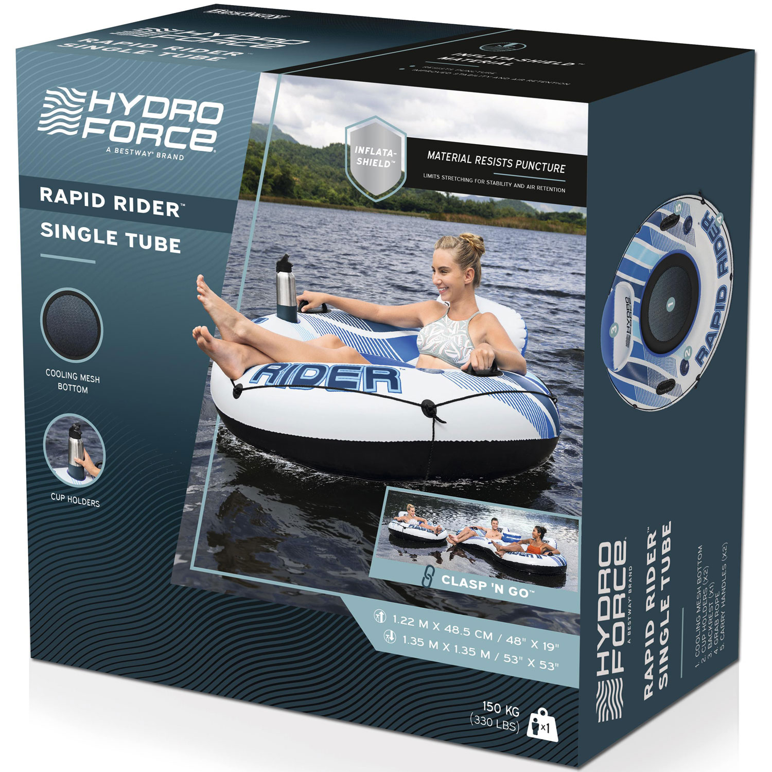 Badring Bestway Rapid Rider Tube 135 cm