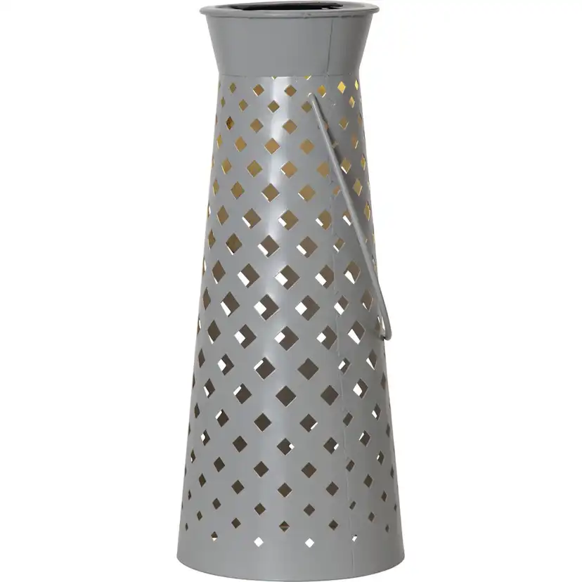 Solcellsdekoration Star Trading Romby Grå