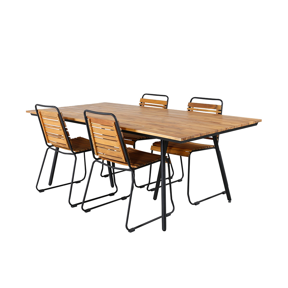 Matgrupp Venture Home Chane med 4 Billy Matstolar