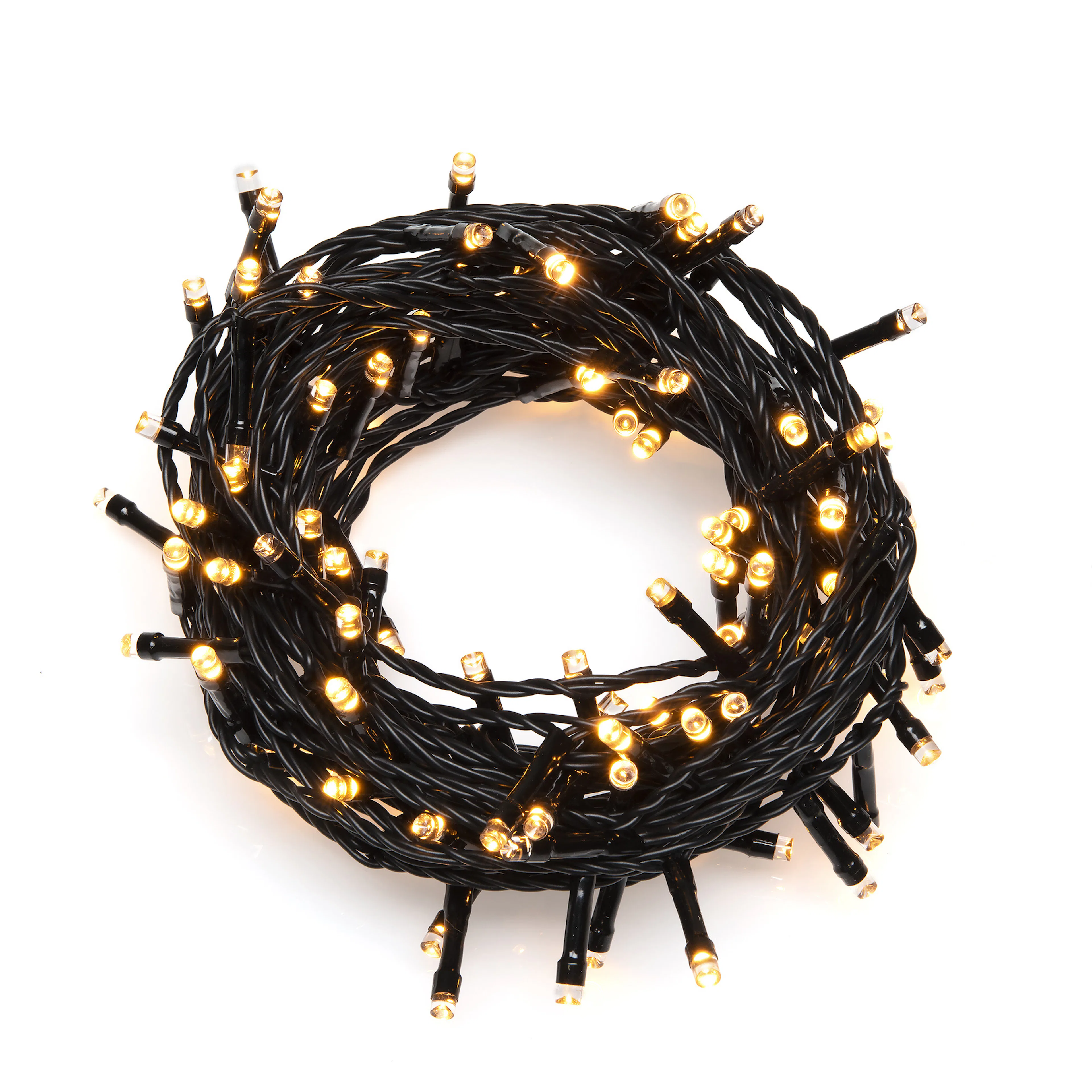 Ljusslinga Gnosjö Konstsmide 100st LED-lampor Amber Utomhus