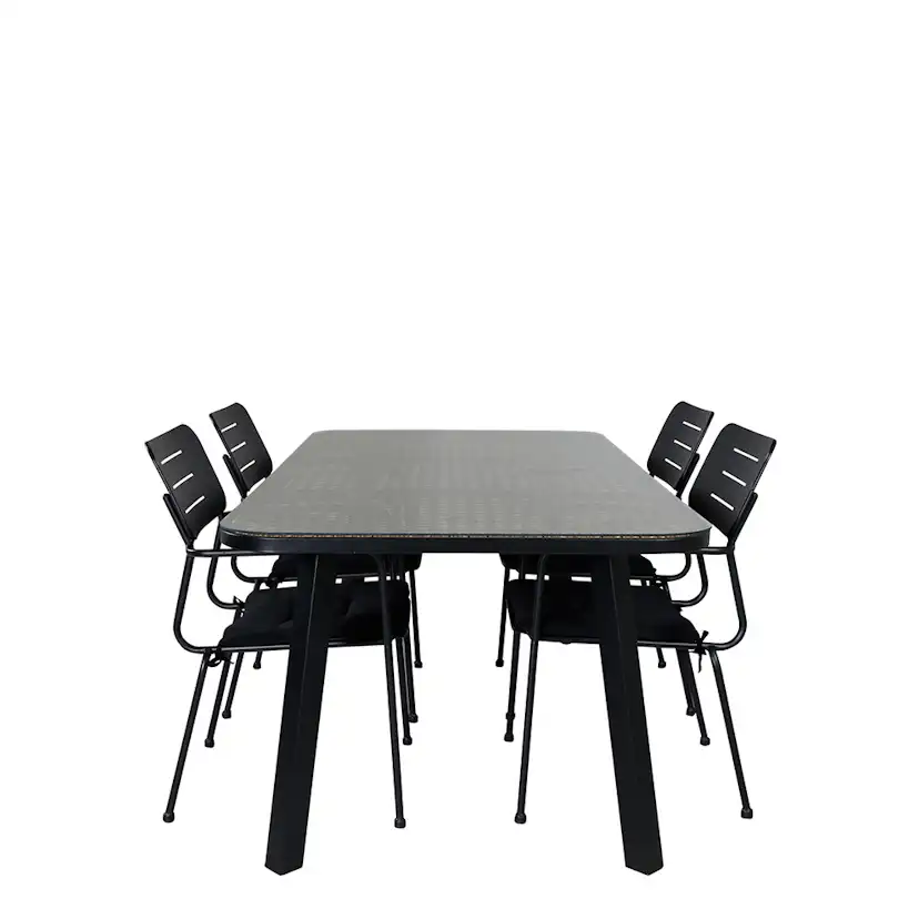 Matgrupp Venture Home Olle med 4 Nime Matstolar