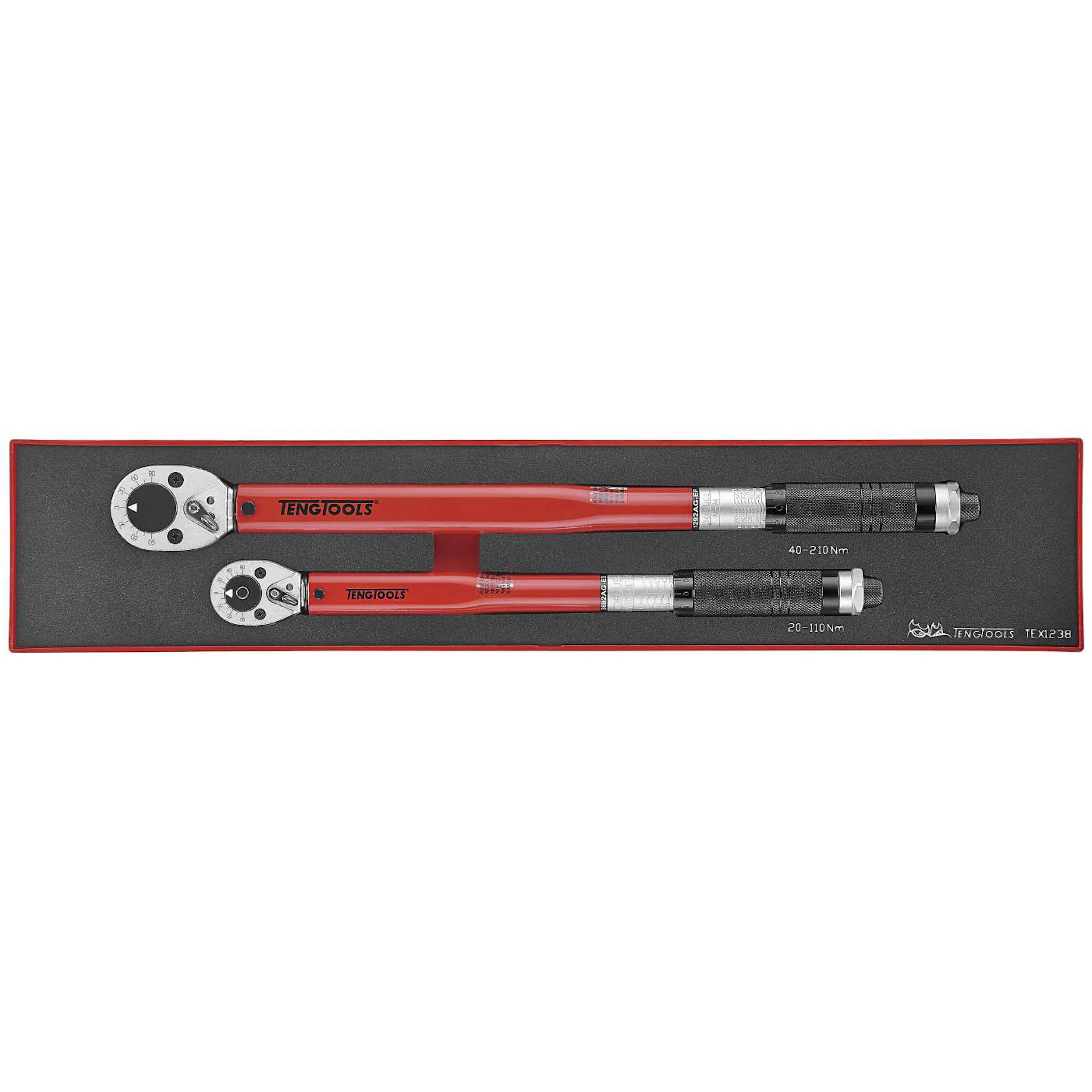 Momentnyckelsats 2 delar Teng Tools TEX1238