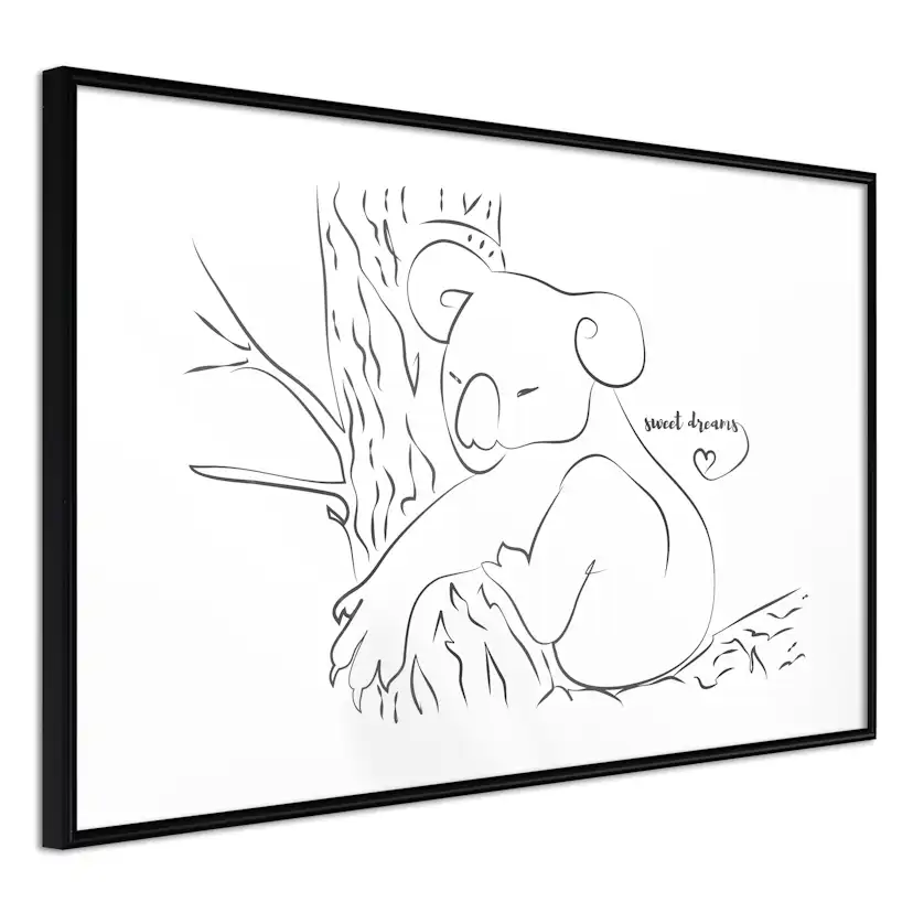 Poster Artgeist Affisch Sleepy Koala