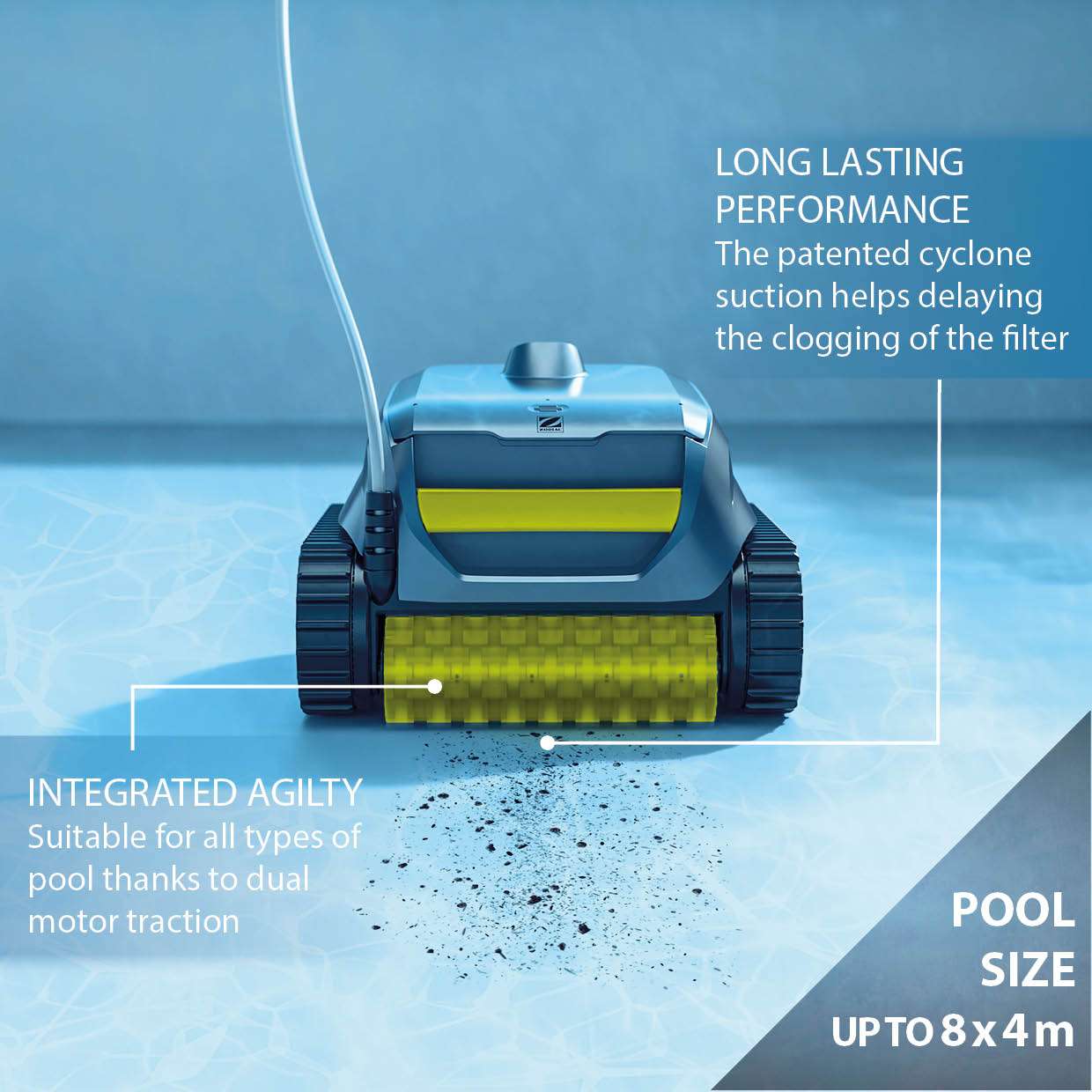 Poolrobot Zodiac Sweepy SWY 3520 Corded