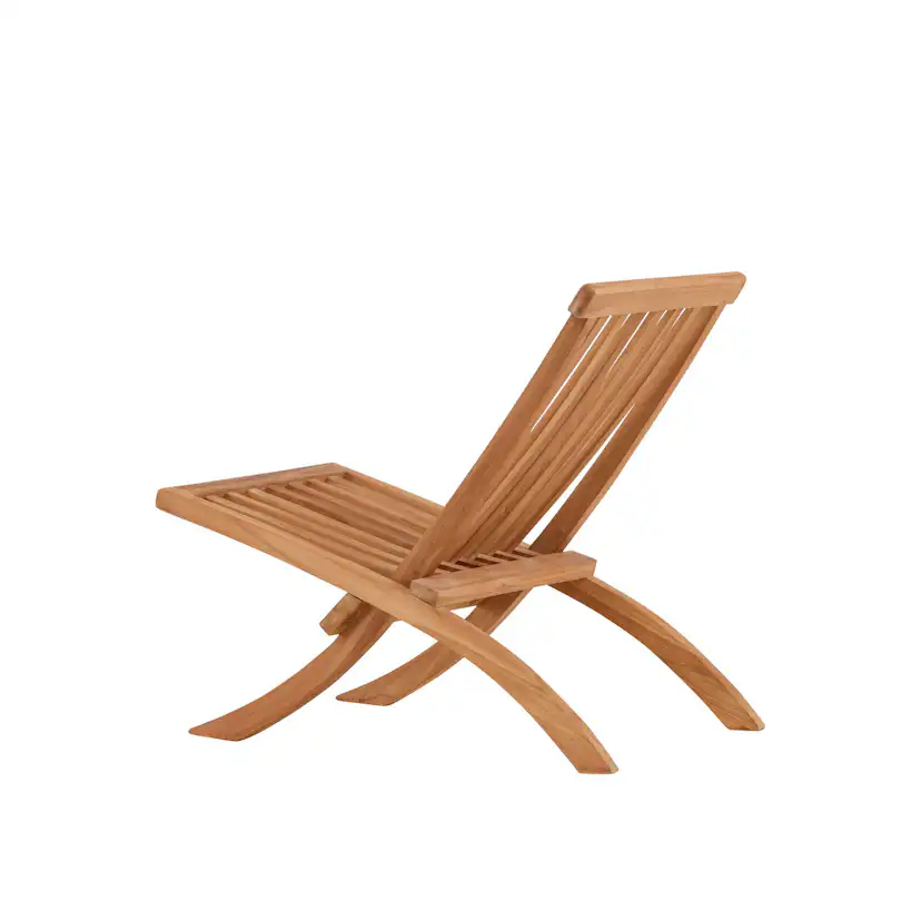 Fåtölj Venture Home Kenya Teak Fällbar