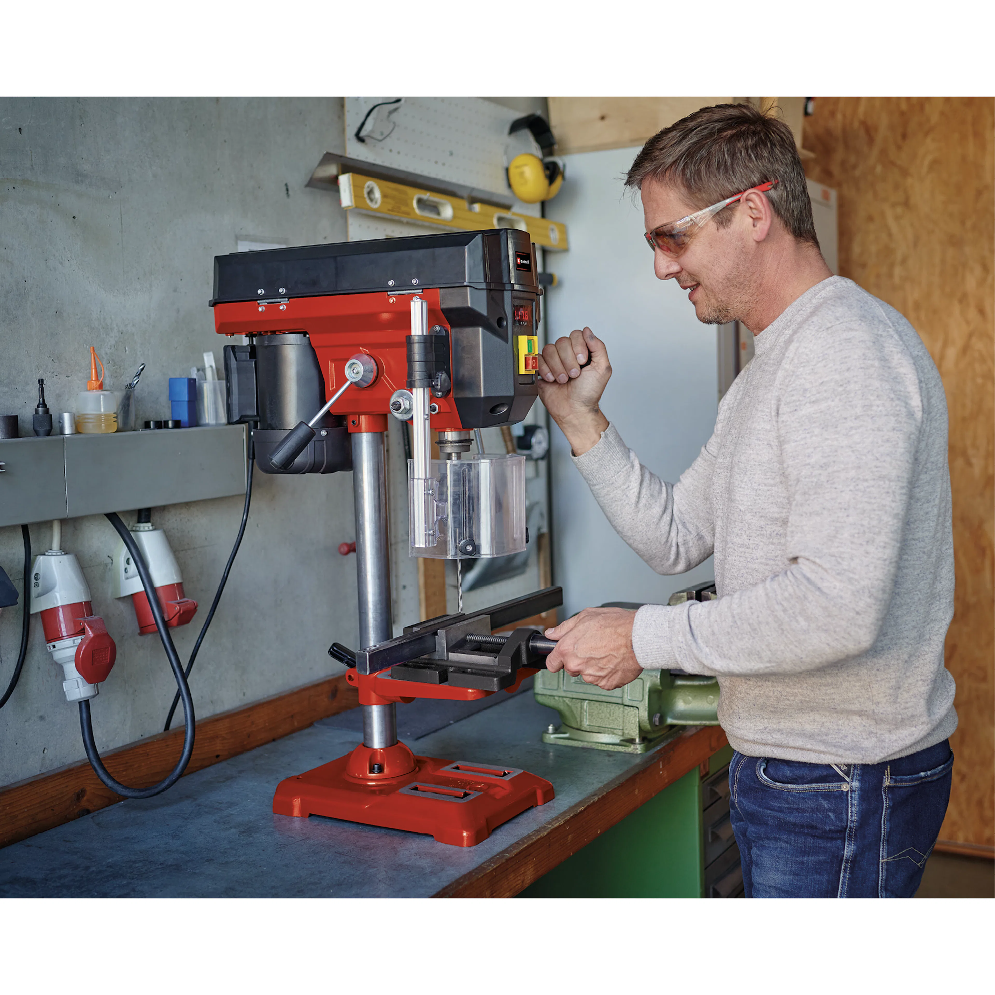 Pelarborrmaskin Einhell TE-BD 550 E