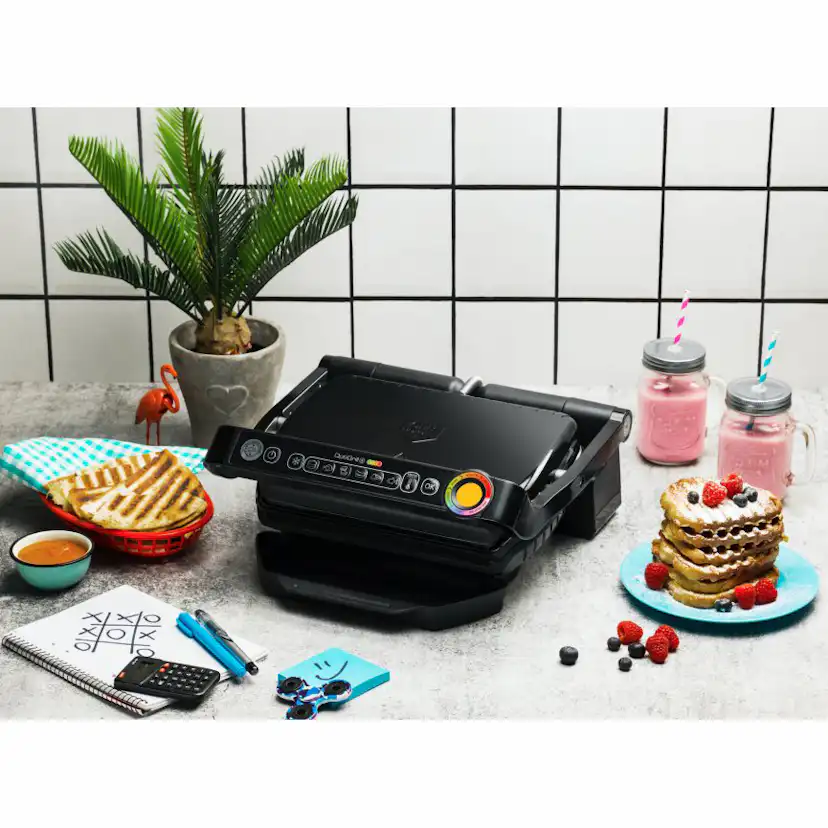 Bordsgrill OBH Nordica OptiGrill+ Black