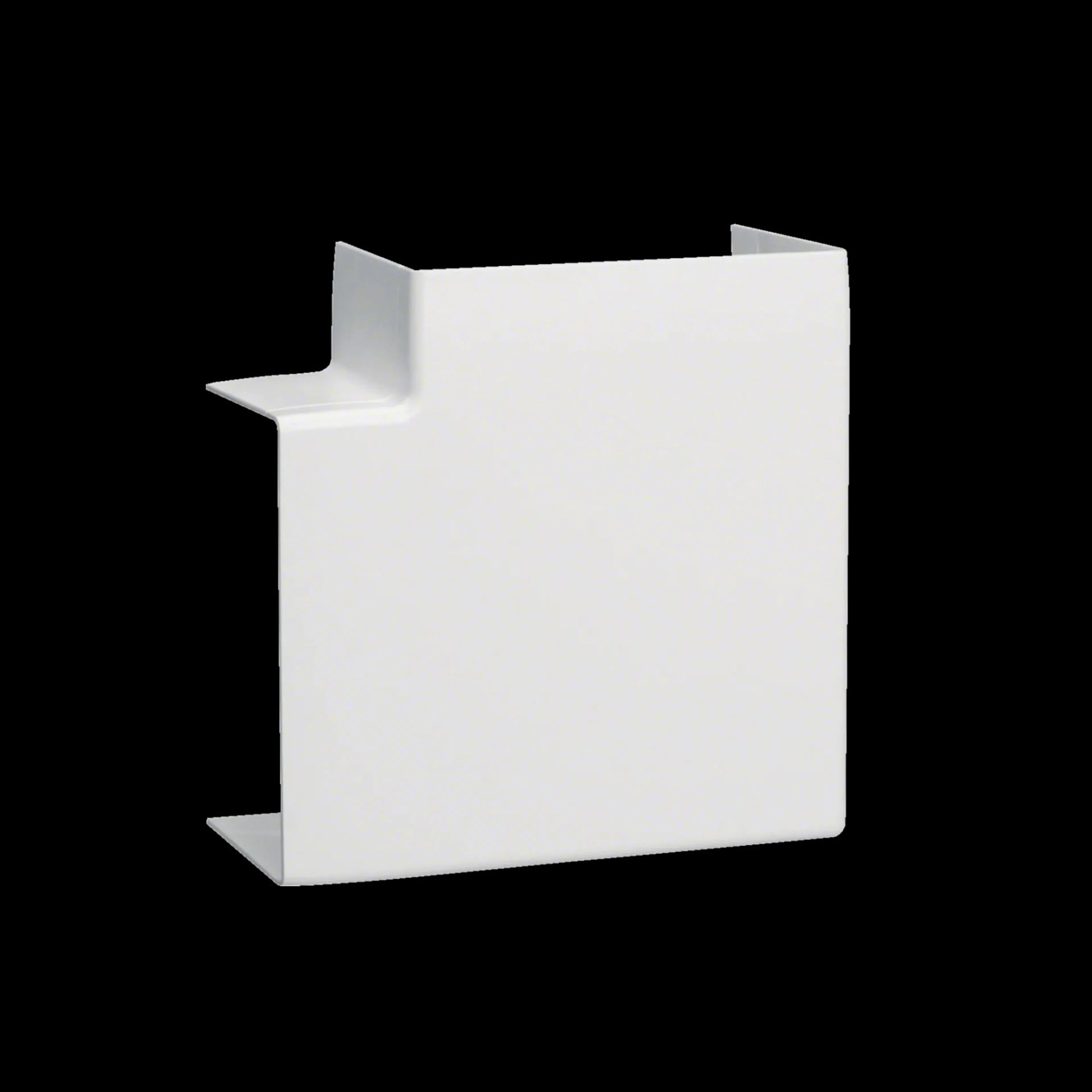 L-Vinkel till Matarkanal Hager Flexibel LF/LFH 60 x 110 mm Halogenfri Vit RAL 9016