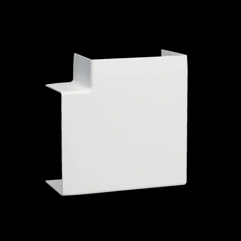 L-Vinkel till Matarkanal Hager Flexibel LF/LFH 60 x 110 mm Halogenfri Vit RAL 9016