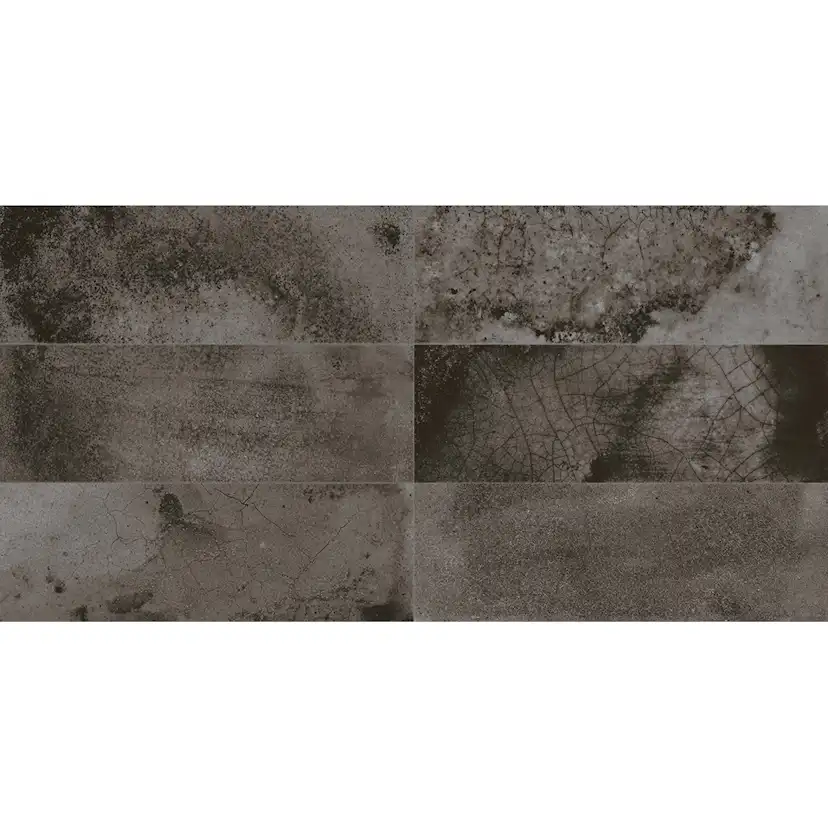 Kakel Tenfors FS Raku Black 20x40 cm