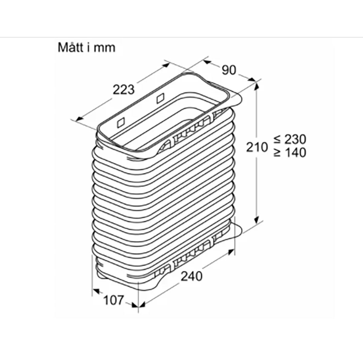 Tillbehör Bosch HEZ9VDSS2